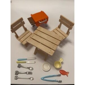 Calico Critters Barbecue Picnic Set - PARTIAL SET
